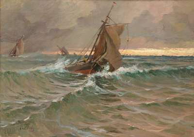 In the storm - De Corsi Nicolas